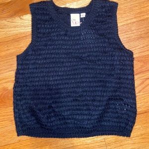 Knit sweater tank